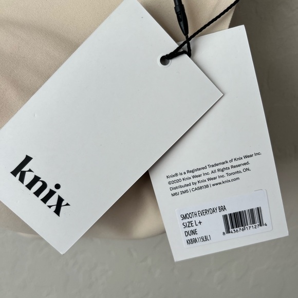 NWT Knix revolution bra wireless dune large + - Picture 9 of 12